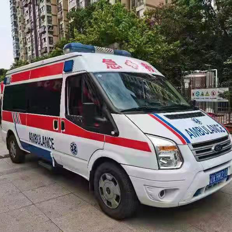 沽源长途救护车护送病人返乡